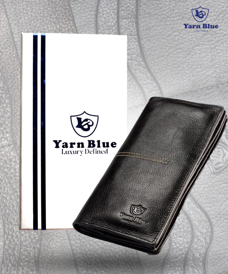 Men’s long Wallet - Black